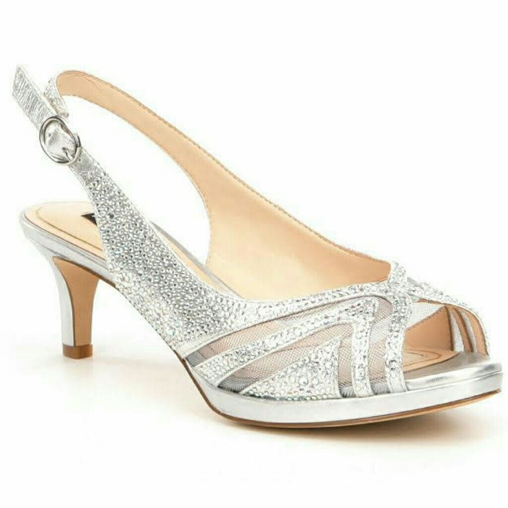 NEW Alex Marie Maddeli Shimmer Rhinestone Pump